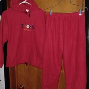 Girls TOS tracksuit sweat suit size 14 new